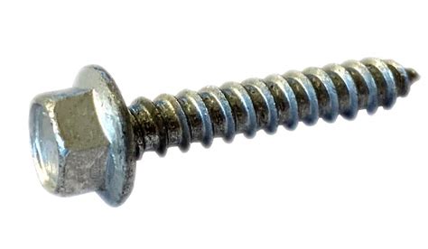 Small Parts 1440LFG 1/4" x 2-1/2" Indented Hex Flange Lag Screw Grade 2 ...
