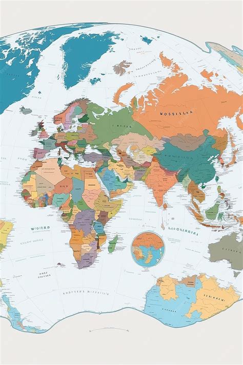 World Map with Every Country 的图像结果