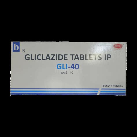 GLI 40MG TABLET 10'S Price, Uses, Side Effects & Substitutes | Medkart