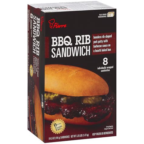 Pierre™ BBQ Rib Sandwich - 8 ct. at Sam's Club