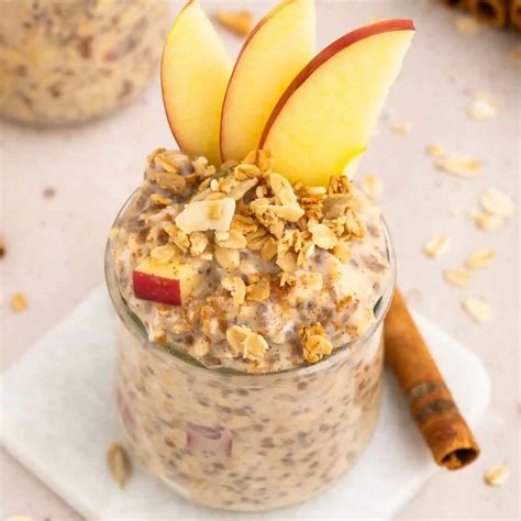 Apple Pie Overnight Oats