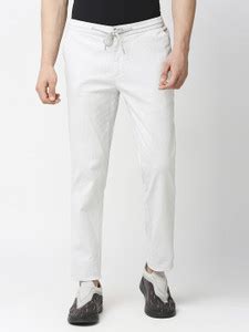 THOMAS SCOTT Slim Fit Men Grey Trousers - Buy THOMAS SCOTT Slim Fit Men ...