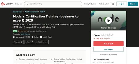 Image result for Node.js Course