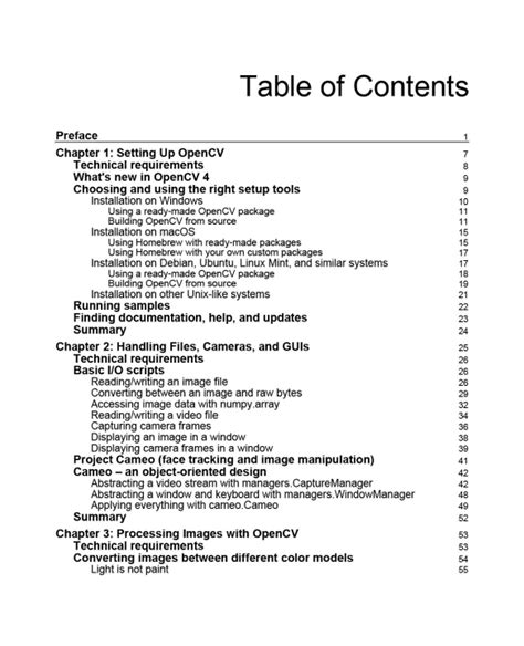 Learning OpenCV 4 Computer Vision with Python 的图像结果