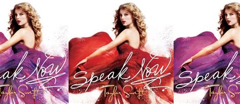 The Voice From Within: Taylor Swift's Latest Album: Speak Now