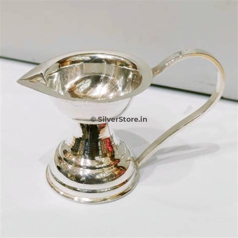 Buy Silver Pooja Items Online | Buy Silver Diya Online – SilverStore.in
