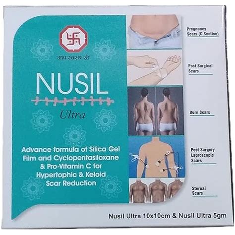 Nusil Ultra Gel 10X10 cm 5 gm | Uses, Side Effects, Price | Apollo Pharmacy