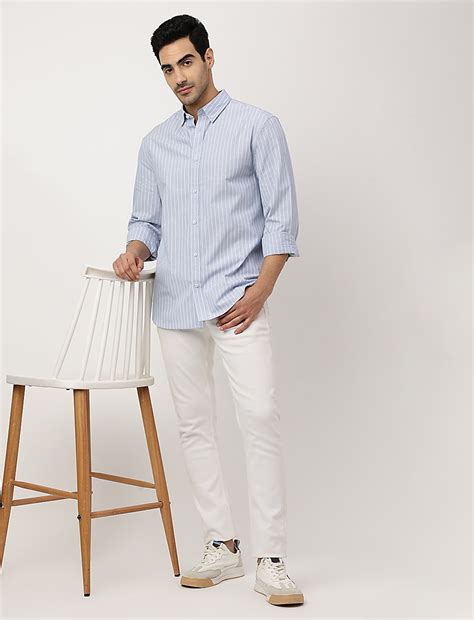 Buy Pure Cotton Button-down Collar Shirt at Marks & Spencer