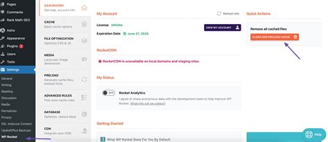 How to Clear Cache in WordPress [4 Easy Ways] » Rank Math