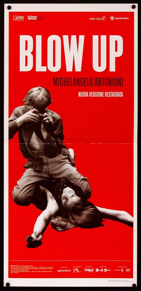Blow Up Movie Poster 2017 RI Italian Locandina (13x28)
