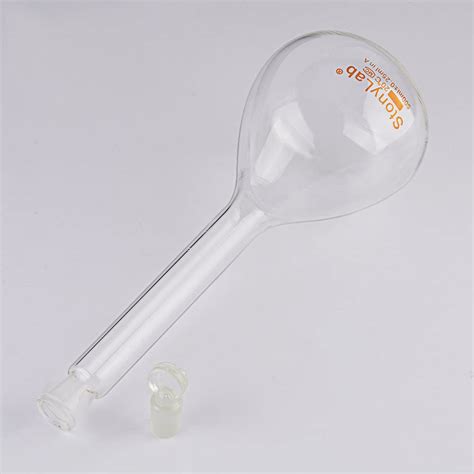 Buy stonylab Glass Volumetric Flask Class A with Glass Stopper ...