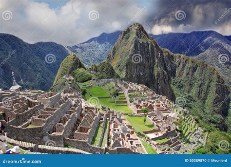 Machu Picchu stock photo. Image of citadel, landscape - 50389870