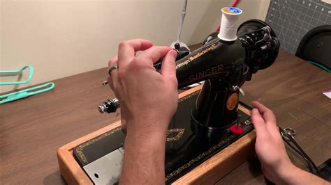 Image result for Threading Bobbin On Singer Simple