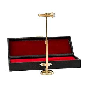 8-13cm Adjustable Miniature Microphone Mini Musical Instrument Mini ...