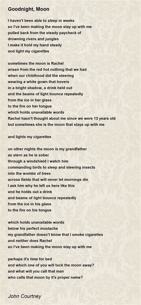 Goodnight Moon Poems