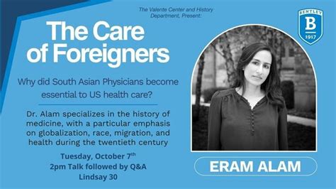 The Care of Foreigners - Bentley University