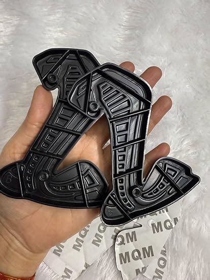 Caroxygen Snake Fender Side Emblems Pair for 2020-2021 Ford Mustang Sh