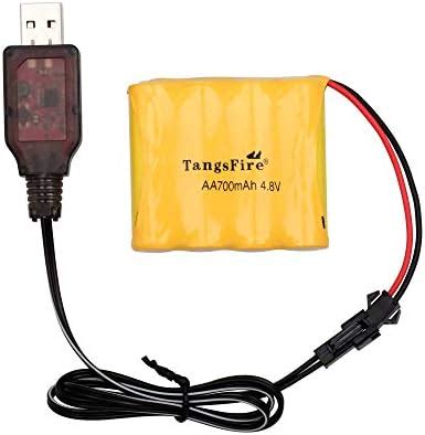 TangsFire 4.8v 700mah battery for rock off-road ni-cd aa battery sm 2p ...