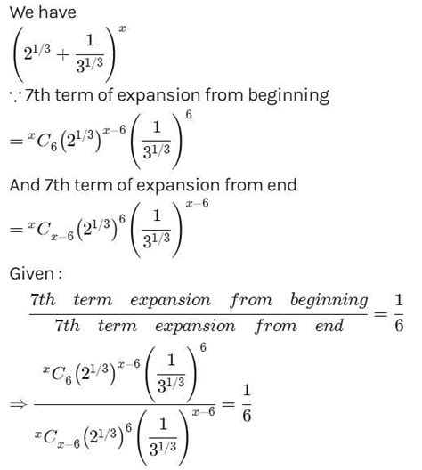 JEE Advanced Level Test: Binomial Numbers- 1 Free MCQ Practice Test ...