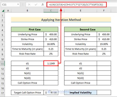 Image result for Volatility Formula Excel