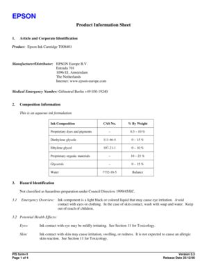 Fillable Online Questions and answers on safety data sheets - Q&As ...