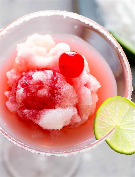 Frozen Cherry Limeade Margarita Recipe - The Cookie Rookie®