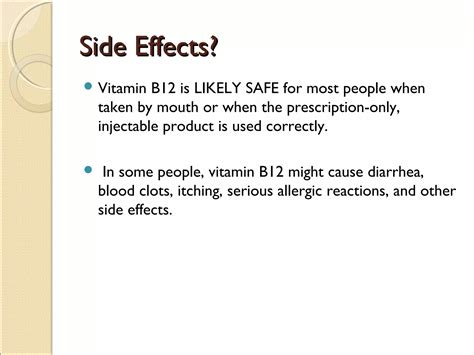 Vitamin B-12 Chemistry and Mode of Action | PPT