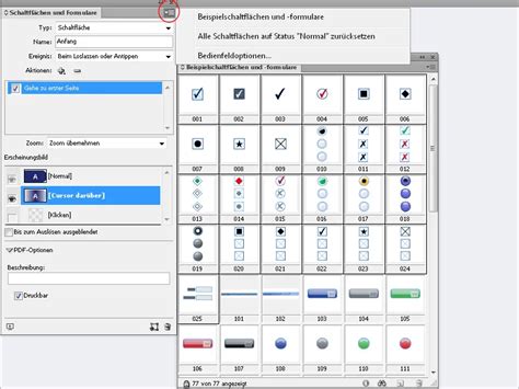 Image result for InDesign Buttons