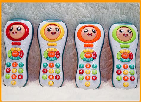 婴儿电视仿真遥控器 儿童带音乐英文学习遥控器科教认知玩具-阿里巴巴