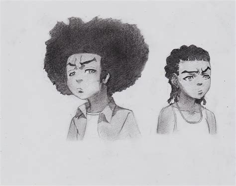 Ryan Bonner - Fanart - Huey And Riley Freeman