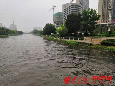 早高峰遇上暴雨 淄博中心城区最大降水83毫米多路段积水严重_淄博新闻_大众网