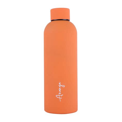 H2GO - Personalilsed Hot & Cold Bottle - Tangerine – The Junket