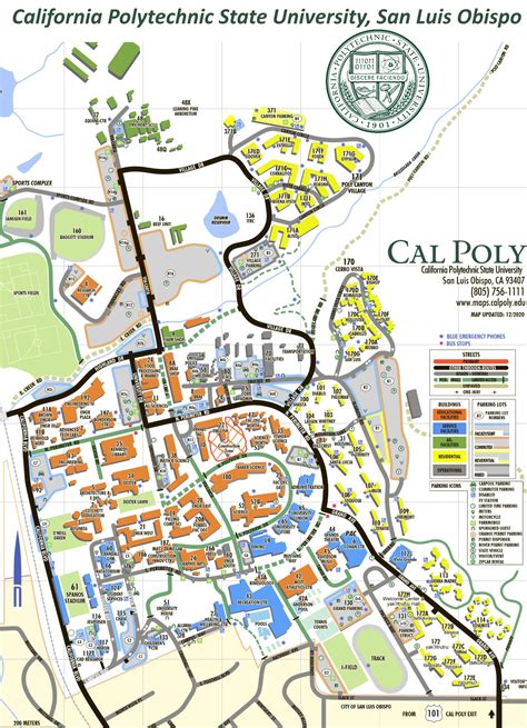 Cal Poly Campus Map