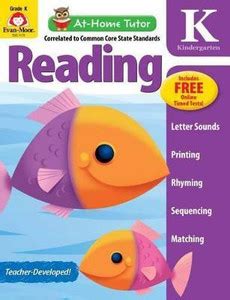 Reading and Phonics Skills, Kindergarten Workbook: Buy Reading and ...