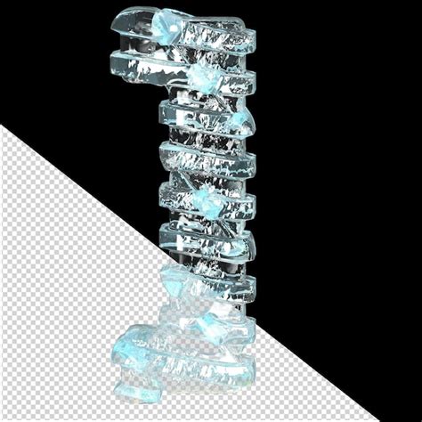 Symbol in ice straps | Premium PSD