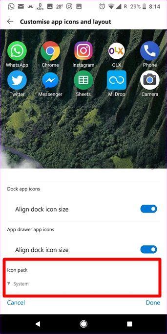 Image result for Microsoft Launcher Customize