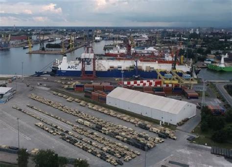 ARC Delivers the 1st Infantry Division to Gdansk, Poland for Operation ...