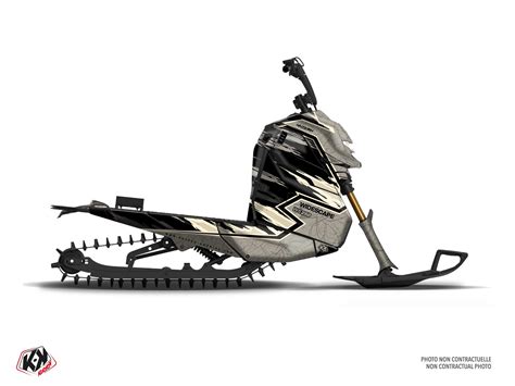 widescape snowmobile future graphic kit beige | Kutvek