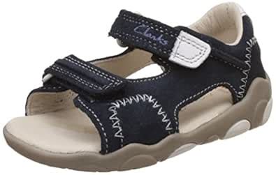 Clarks Boy's Softly Bay Blue Sandals and Floaters - 6 Kids UK/India (22 ...