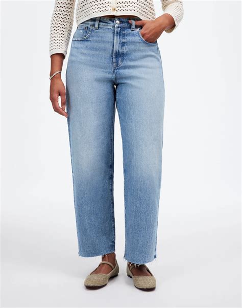 The Petite Curvy Perfect Vintage Wide-Leg Crop Jean | Madewell