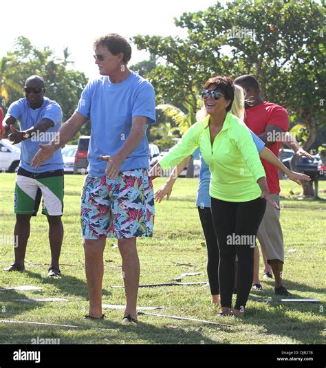 Kris Jenner, Bruce Jenner The Kardashian family competes in a drag boat ...