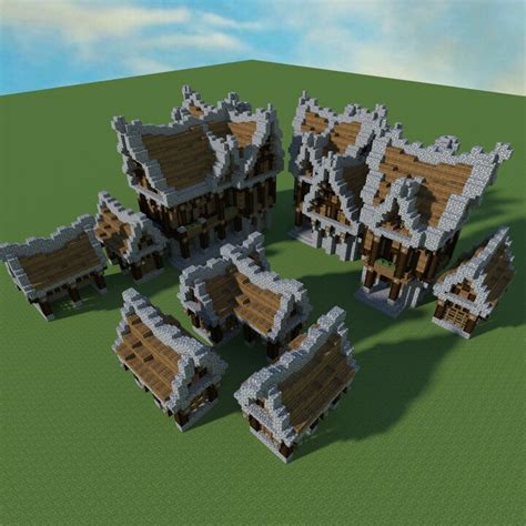 Image result for Medieval Village Minecraft Tutorial