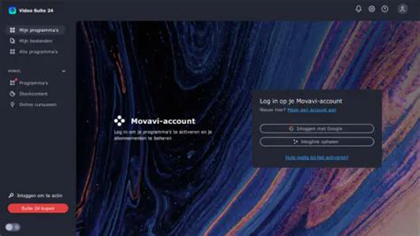 Movavi-activeringsinstructies voor Windows-gebruikers