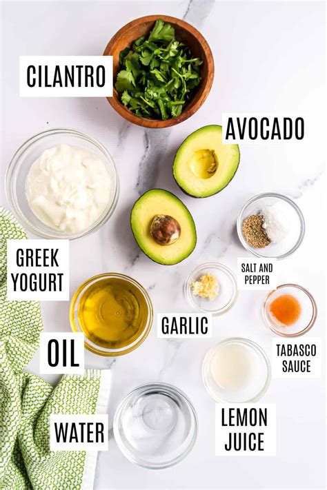 Avocado Dressing Recipe - Shugary Sweets