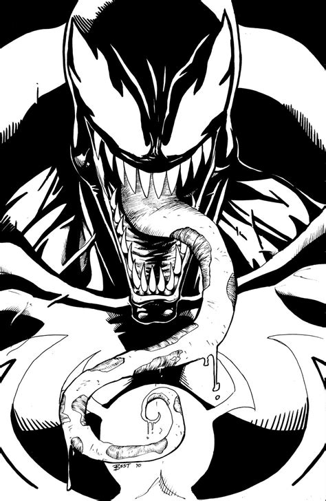Image result for Venom Drawing Tutorial