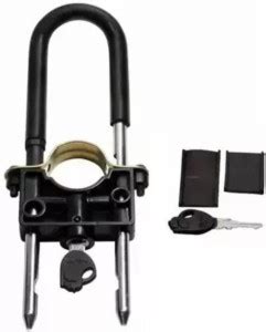 DOLSHACOB Premium Wheel Lock, Folding Black Locks Set For Honda Cb ...