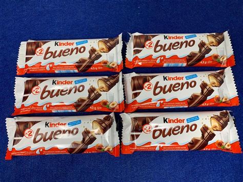 Kinder Bueno Candy Bars (6 x 43g)