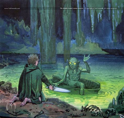The Hobbit Gollum And Bilbo Riddles