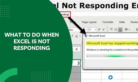 My MS Excel Is Not Working 的图像结果