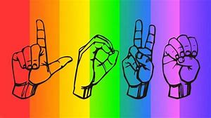 Lesbian hand signal fingers